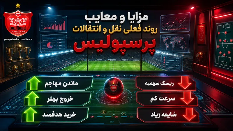 مزایا و معایب روند فعلی نقل و انتقالات پرسپولیس